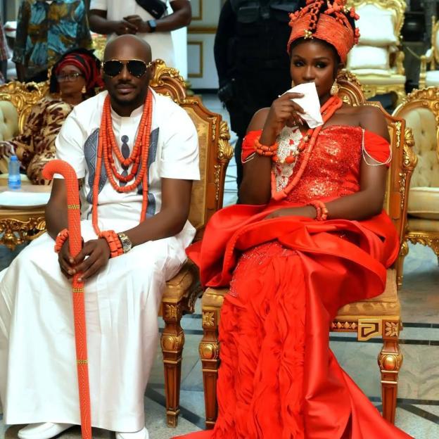 I want to see a baby on my next visit – Mother-in-law tells 2Face, Natasha
