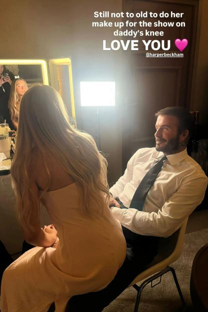 David Beckham Enjoys Heartwarming Moment with Daughter Harper After Brooklyn's Family Event No-Show