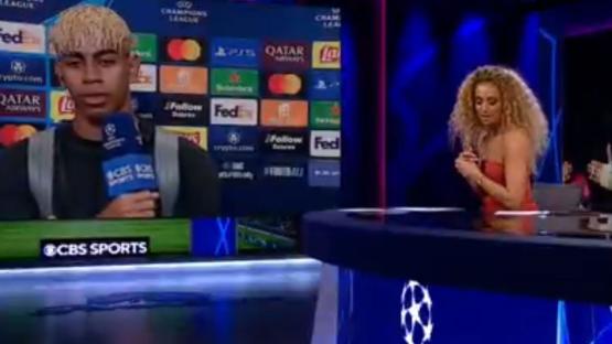 ‘Absolute cinema’ – Kate Abdo dubbed ‘real talent’ after showing off incredible Spanish in Lamine Yamal interview