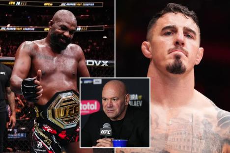 ‘Disgusting’ – UFC fans demand Dana White take major Jon Jones action as Tom Aspinall sets unwanted record