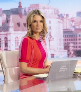 Charlotte Hawkins at the Good Morning Britain TV show.