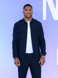 Anthony Joshua at the V&A Summer Party.