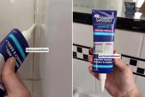 Mould covered the bathroom of my new home – I felt sick but banished it in minutes with a single buy, it’s the best