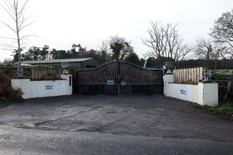 Entrance to Millbeck Stables.