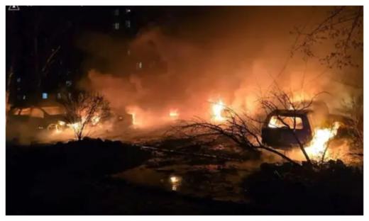 Russian drones strike 3 Ukrainian cities, injure 22