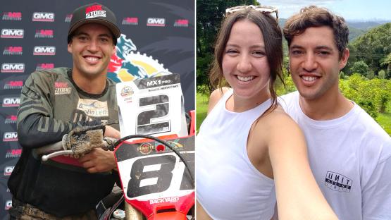 Joel Evans dead aged 30: Family pay heartbreaking tribute to motocross star with rider set to become dad in months