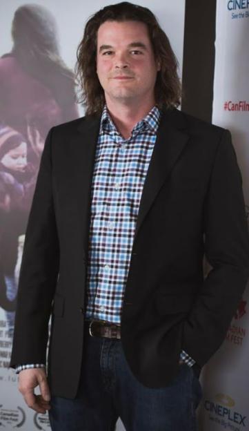 Terry Banks at a film festival.