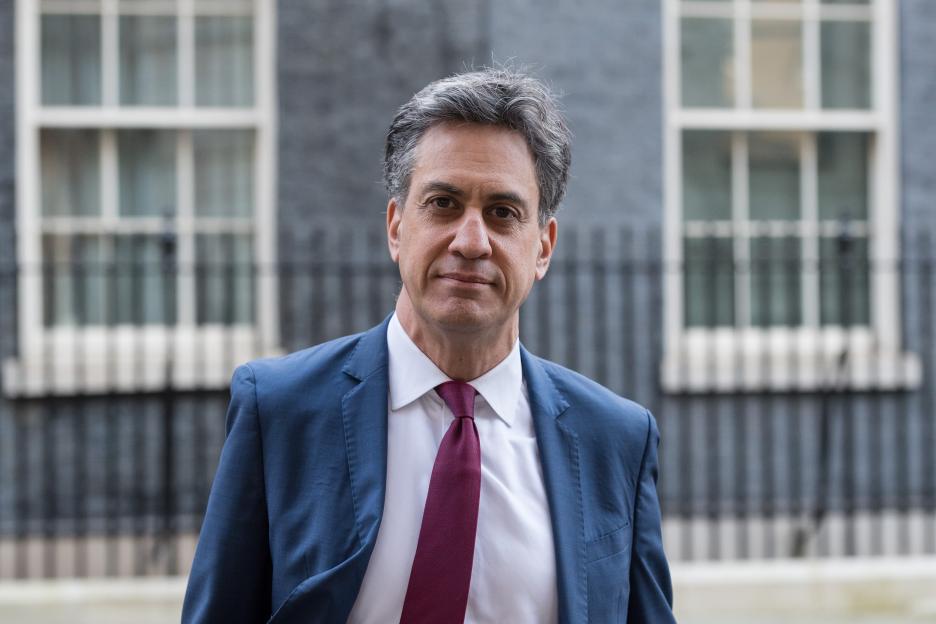 Ed Miliband, Secretary of State for Energy Security and Net Zero, leaving 10 Downing Street.