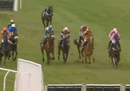 Leading jockey Nico de Boinville rushed to hospital after horrific first-flight fall at Plumpton