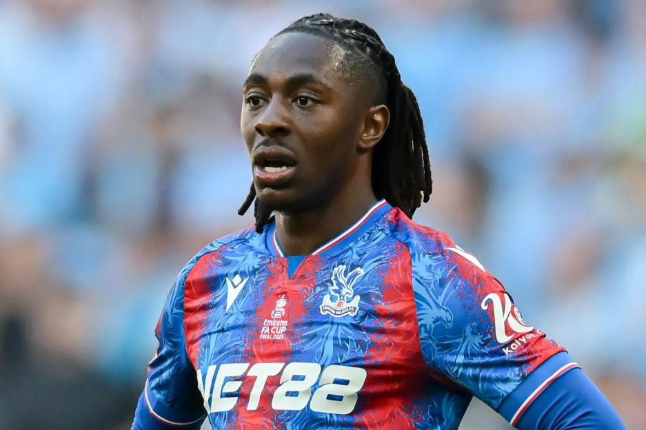 Eberechi Eze of Crystal Palace at the Emirates FA Cup Final.
