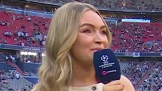 Laura Woods wears bold outfit for Champions League final as fans say she’s singlehandedly saved TNT Sports coverage