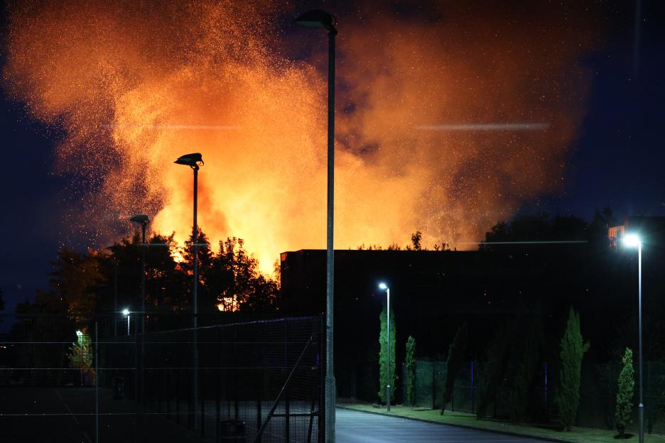 Huge blaze rips through historic UK manor house as firefighters tackle inferno and people told to avoid area