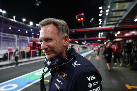 Christian Horner at the Formula 1 Saudi Arabian Grand Prix.