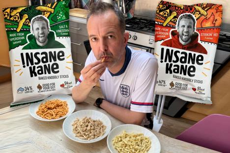 I tried Harry Kane’s knobbly sticks as England star takes on Gary Lineker with his own snack brand – here’s my verdict