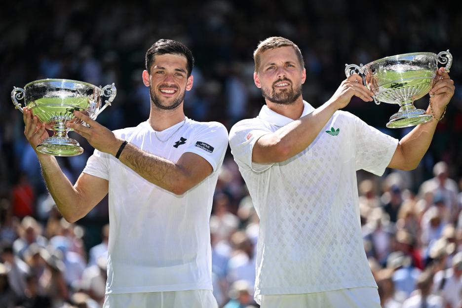 Hollyoaks icon’s brother secures historic Wimbledon doubles title in first British victory for nearly 90 YEARS