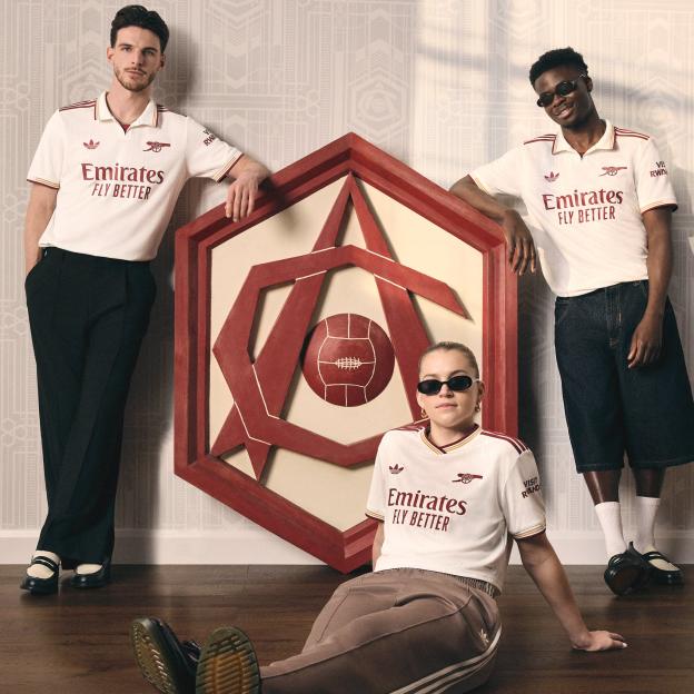 Arsenal's new third kit.