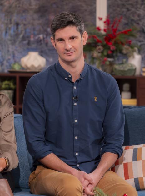 Tom Swarbrick on the This Morning TV show.