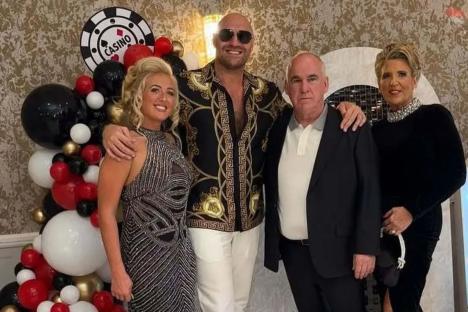 Paris Fury shuns designer labels as she wows in high street dress at family birthday party – it’s reduced to just £45