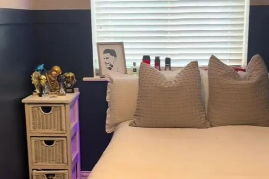 I gave my son’s council house bedroom an American-style makeover for under £70 – a £16 B&Q buy made a huge difference  