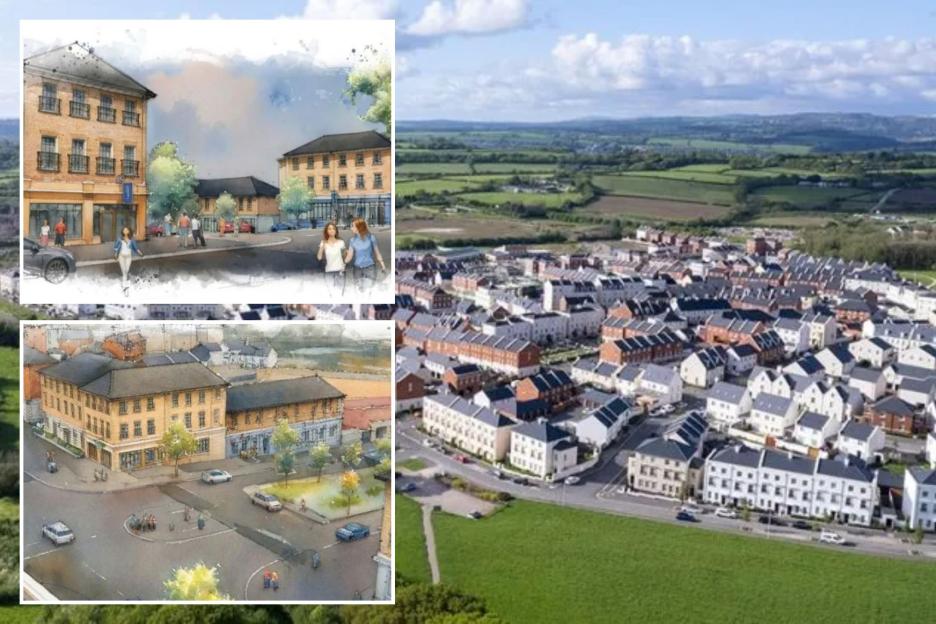 New £1b development in countryside on edge of port city unveils plans for ‘vibrant’ town square, shops & 5.5k homes