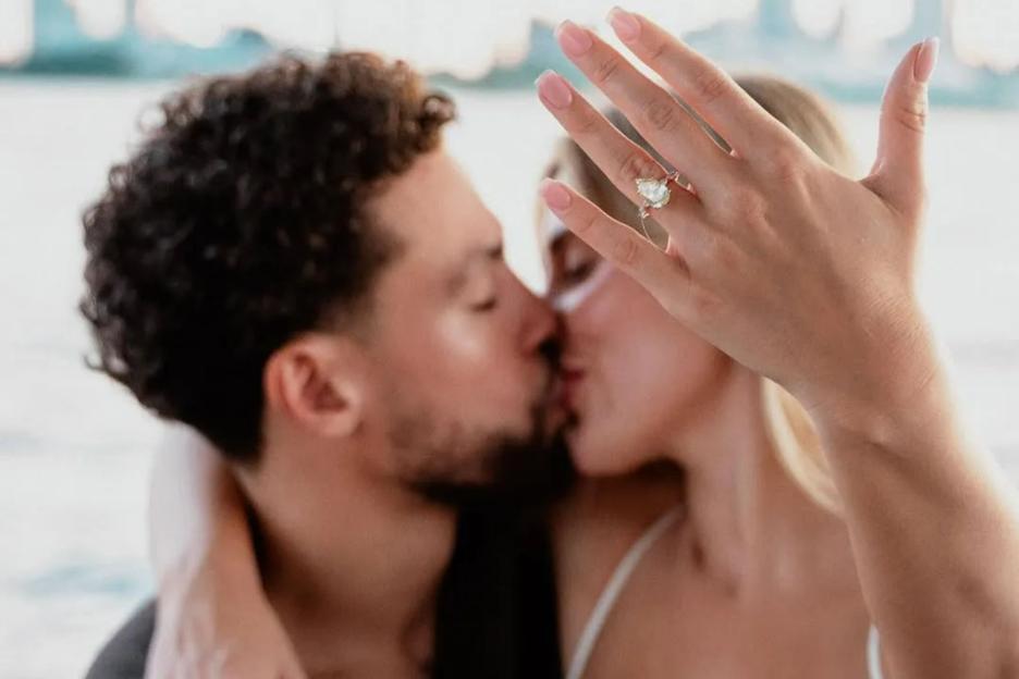 Love Island star Ellie Brown’s mystery fiance revealed as US basketball player after romantic proposal