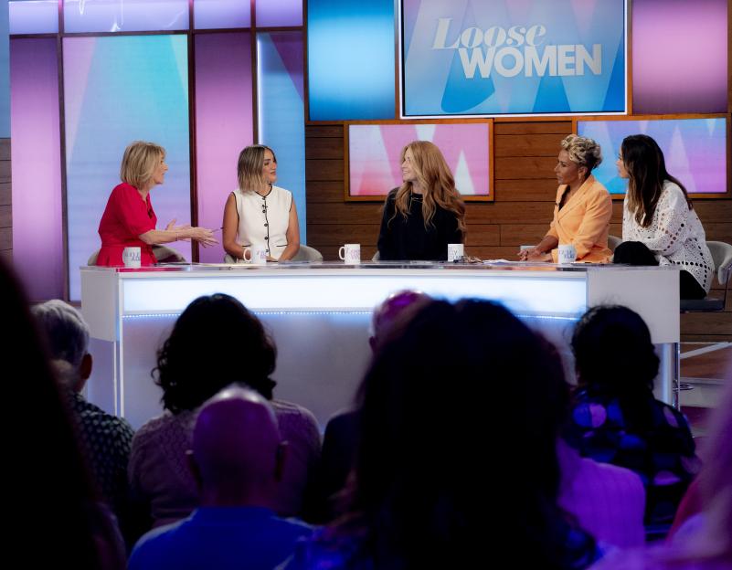 Panel of women on the Loose Women TV show.