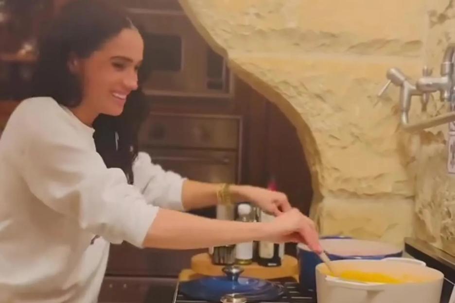 Meghan Markle shares new video of her mixing pots while dancing in kitchen ahead of As Ever product launch
