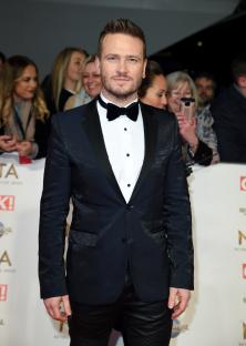 Matthew Wolfenden at the National Television Awards.