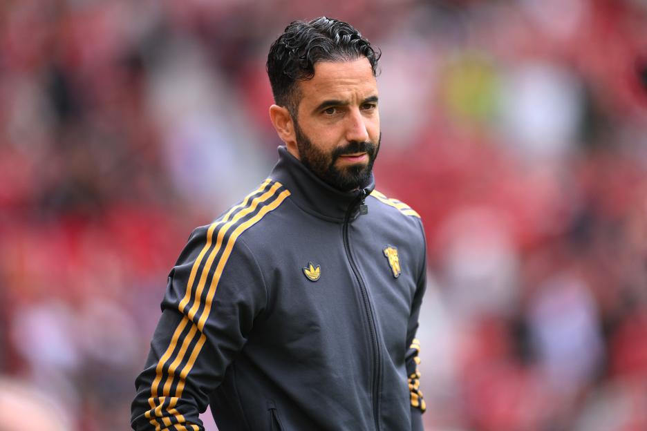 Ruben Amorim, Manchester United manager.