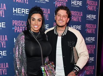 Katie Price and JJ Slater at the press night of