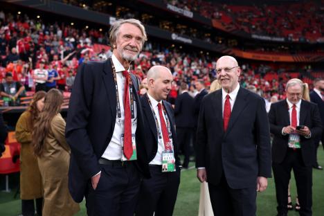 Sir Jim Ratcliffe ‘booed by Man Utd STAFF at screening of Europa League final’ with more savage cuts on horizon