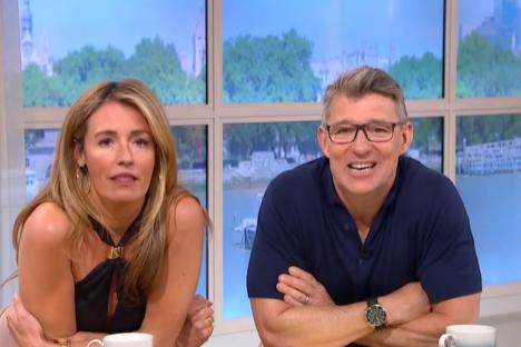This Morning chaos as technical blunder sees Sharon Marshall forced to call chef Phil live on air