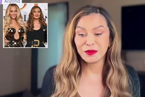 Beyonce’s mother Tina Knowles breaks down in tears on Loose Women after breast cancer diagnosis