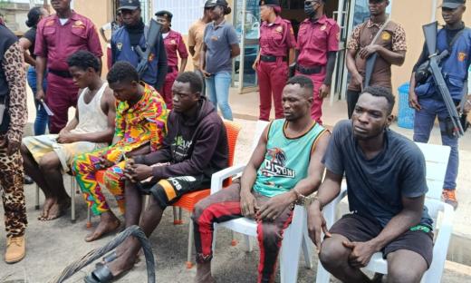 Osun: Amotekun parades jailbreaker, ex-convicts arrested for theft, burglary 3