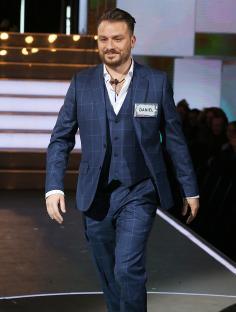 Daniel O'Reilly, also known as Dapper Laughs, entering the Celebrity Big Brother house.