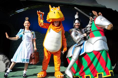 Warwick Castle is a magical family day out and Zog Live show left huge smiles on my kids’ face