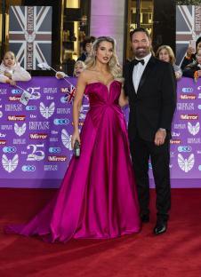 Helen Flanagan and Robbie Talbot at the Pride of Britain Awards.
