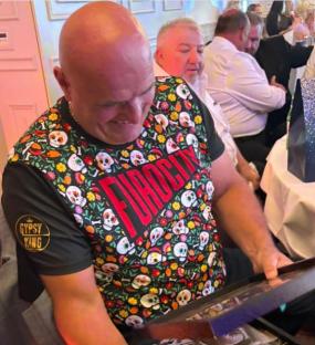 Inside Tyson Fury's dad John's glamorous 60th birthday with icon surrounded by fighting family