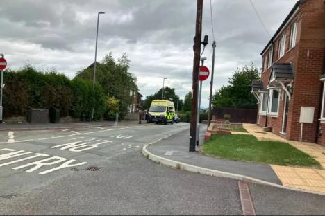 Horror as young child dies after being airlifted to hospital from house as cops swarm street