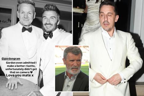 ‘Were we not good enough?’ – Man Utd legend Roy Keane takes cheeky dig at David Beckham over 50th birthday snub