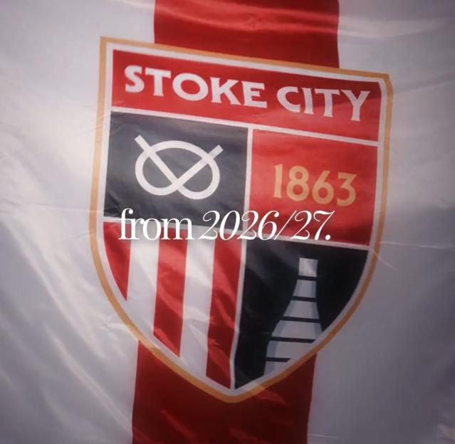 Stoke City Football Club crest, from 2026/27.