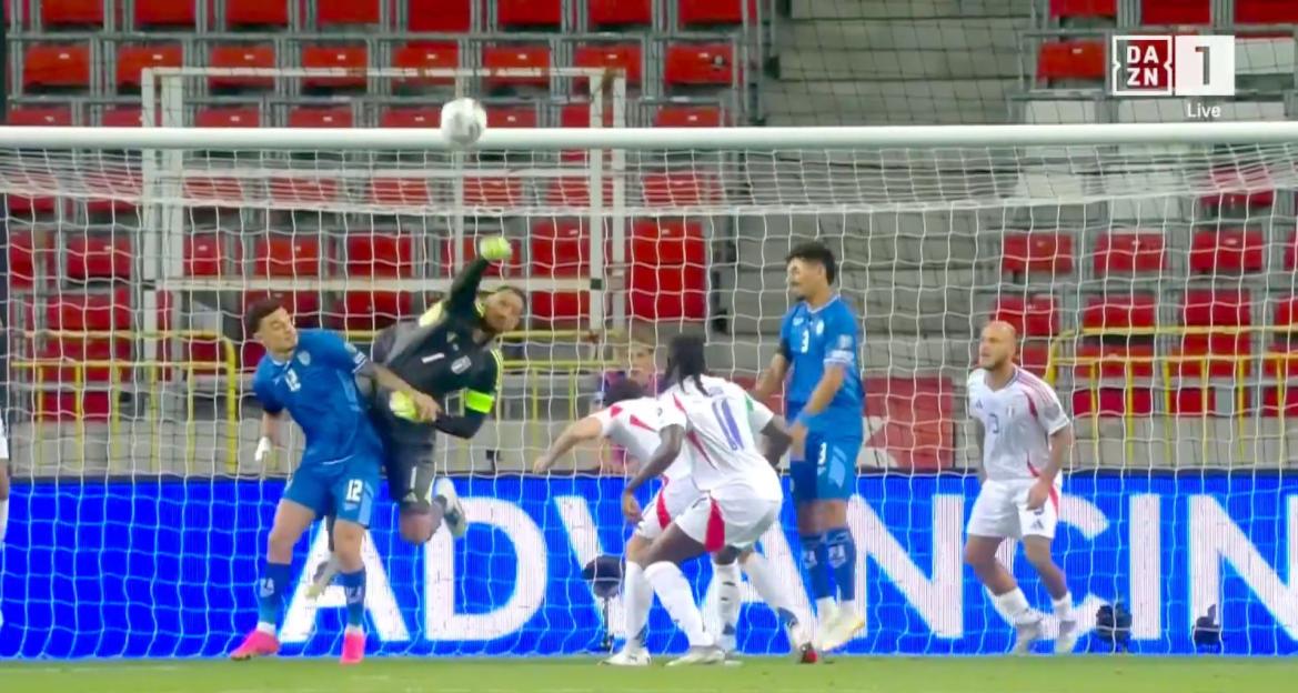 ‘New Onana’ – Donnarumma punches ball into his own net in horror blunder but ref saves him days before Manchester derby