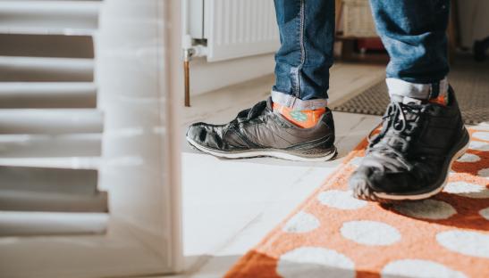 The revolting reason why you should never wear shoes indoors – as doctor warns of ‘life-threatening’ consequences