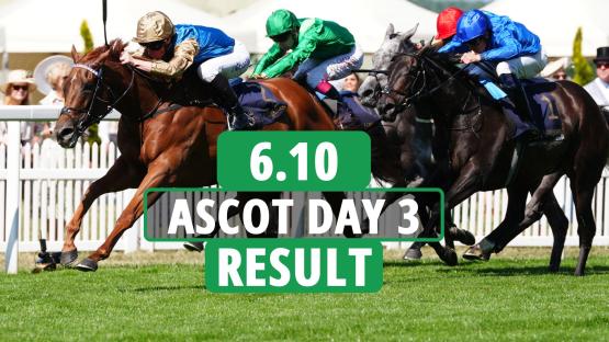 6.10 Royal Ascot result – day 3: Who won the Buckingham Palace Stakes 2025? How every horse finished