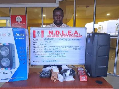 NDLEA arrests Malaysian returnee with meth consignment concealed 3