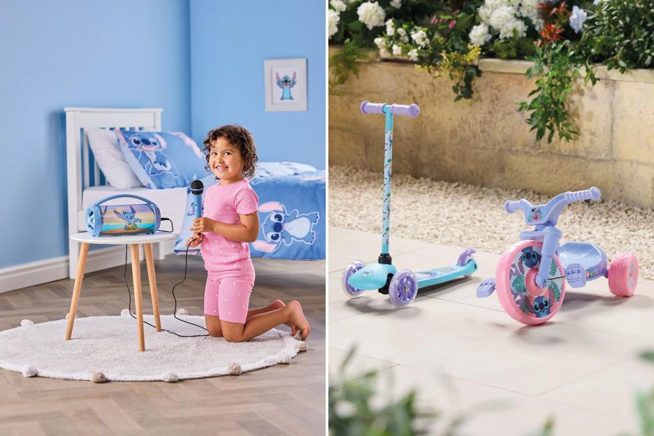 ‘Hope you saved up’ parents scream as Aldi launch range of Lilo & Stitch toys from £3.99 including bikes & karaoke sets