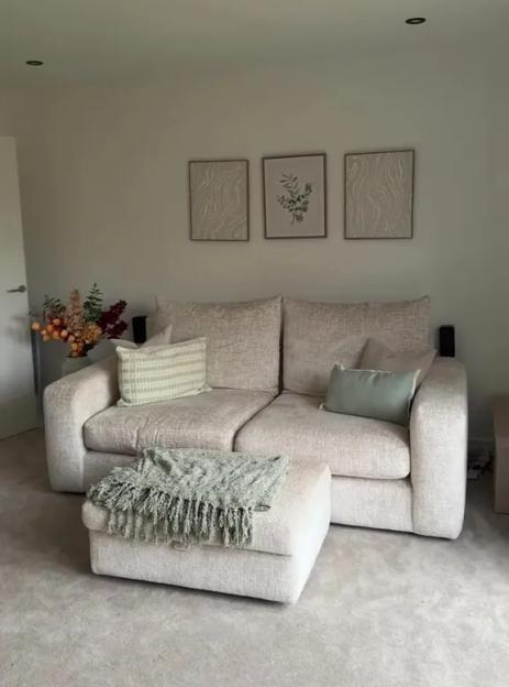 I Turned My New Build Living Room Cozy for Winter with Just £40 from B&Q!