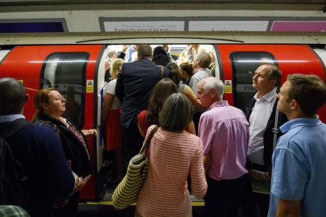 Entire London Underground network plunged into chaos after massive power outage shuts down FOUR lines ahead of rush hour