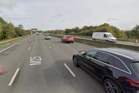 Missing young child found walking on busy motorway just metres from moving cars
