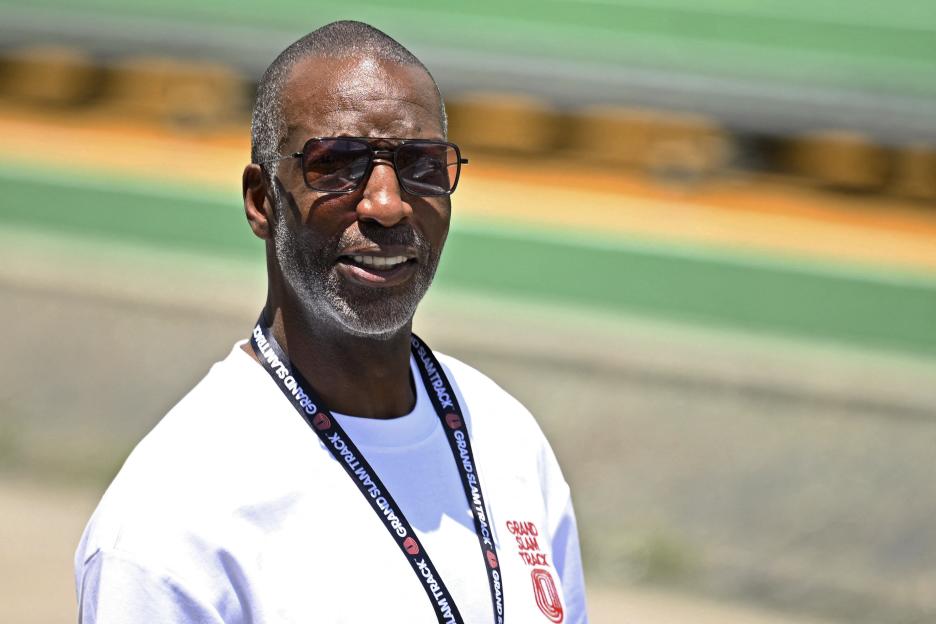 Photo of Michael Johnson, former US Olympic athlete and Grand Slam Track organizer.